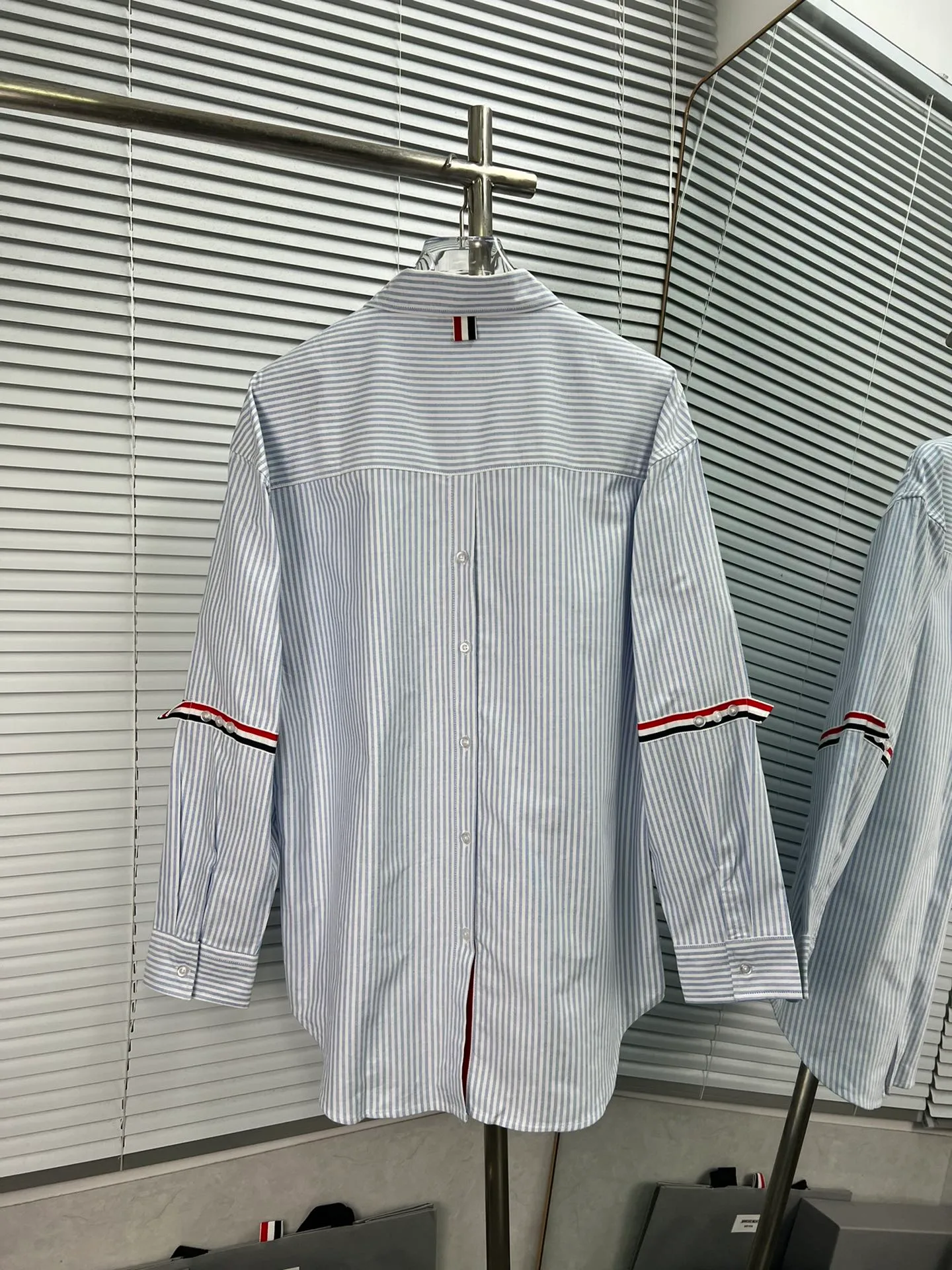 （THOM BROWNE ） THOM BROWNE . TB Classic TB ZP Authentic Same Style TB ：Blue Size：1/2/3